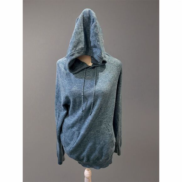Sonoma Goods for Life Sweaters - Sonoma Women's Blue Fleece Pullover Hoodie Size S with Pockets